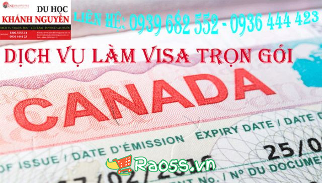 Dịch vụ làm visa canada trọn gói