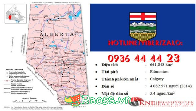 Du học tại Alberta – Canada, sẽ có cơ hội định cư Canada dễ dàng trong tầm tay