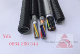 Có sẵn ống ruột gà lõi thép bọc nhựa, ống luồn dây điện nhập khẩu tại Hà Nội