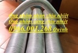 Bảng báo giá ống nhôm nhún , ống nhôm cứng các loại đường kính :80mm, 100mm,150mm,200mm...