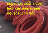 Cung cấp ống HDPE ống luồn cáp điện màu cam phi 30/40, phi 40/50, phi 50/60