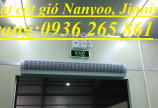Nhập khẩu và phân phối toàn quốc quạt chắn gió phòng lạnh hãng Nanyoo, Jinning 