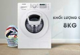 Máy giặt Samsung Inverter 8 kg WW80T3020WW 
