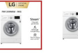 Máy giặt lồng ngang LG Inverter 9kg (Trắng)-FM1209N6W - Miễn phí lắp đặt
