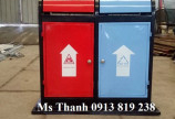 Địa chỉ bán thùng rác inox 2 ngăn giá tốt - Ms Thanh 0913 819 238 