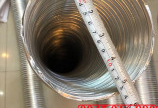 Lựa chọn ống nhôm nhún chịu được nhiệt độ cao 250 độ để thoát hơi nóng
