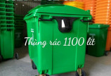 Sỉ lẻ thùng rác 1000 lít nhựa 4 bánh HDPE tại kho giá độc quyền