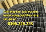 Nhận làm lưới thép hàn chập, lưới thép đen đổ sàn bê tông làm bằng lưới thép hòa phát D4, D5, D6 ,D8.