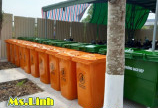Bán buôn thùng rác 240L các loại giá rẻ nhựa tốt chất lượng