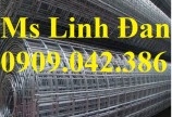 Lưới thép hàn mạ kẽm D3 ô 50x50 khổ 1m, 1,2m, 1,5m sẵn hàng