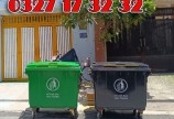 Ở đây bán các loại thùng rác công cộng 660 lít HDPE sỉ kho