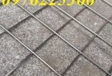 Lưới hàn inox 304 ô 2,5cm x 2,5cm sợi 2ly