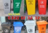 Mua thùng rác 120l nhựa HDPE giá rẻ
