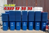 Mua thùng rác 120l nhựa HDPE giá rẻ