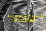 Bảng giá lưới thép đổ bê tông,lưới thép hàn D4, D5, D6, D8, D10,D12