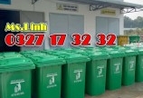 Giá thùng rác nhựa 240 lít quận 12 Minh Khang