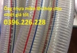 Nơi cung cấp ống nhựa mềm lõi thép chất lượng phi 32, phi 34, phi 42, phi 48, phi 50 giá đại lý.