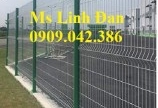 Lưới thép hàng rào mạ kẽm, hàng rào mạ kẽm, hàng rào lưới thép tại Long An