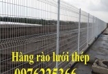 Hàng rào lưới thép hàn - Sản xuất hàng rào lưới thép hàn , hàng rào mạ kẽm sơn tĩnh điện 