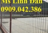 Báo Gía hàng rào mạ kẽm, hàng rào sơn tĩnh điện dây 4 ly, 5ly ,6ly giá ưu đãi