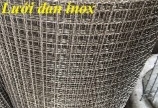 Lưới inox đan 304 mắt 10x10, 15x15, 20x20 